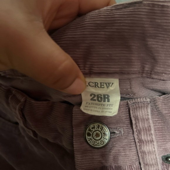 J. Crew Women's Straight Leg Jeans - Mauve - Picture 8 of 8